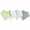 Copper Pearl Baby Bandana Bibs, 4 Pack - Bogey