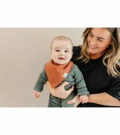 Copper Pearl Baby Bandana Bibs, 4 Pack - Dune -Little Unicorn Store copper pearl baby bandana bibs 4 pack dune 144