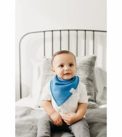 Copper Pearl Baby Bandana Bibs, 4 Pack - Nash -Little Unicorn Store copper pearl baby bandana bibs 4 pack nash 148