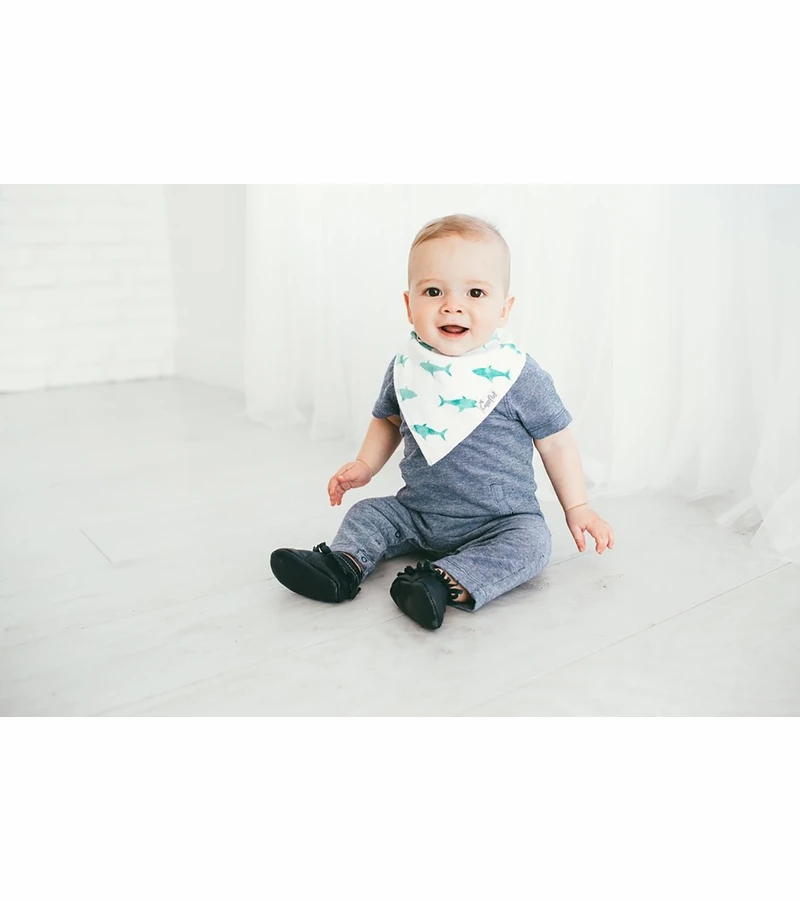 Copper Pearl Baby Bandana Bibs, 4 Pack - Pacific 5 Copper Pearl Baby Bandana Bibs, 4 Pack - Pacific - Image 3