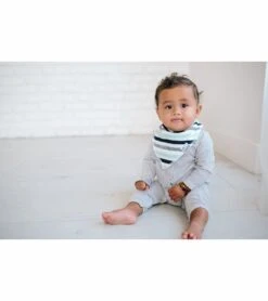 Copper Pearl Baby Bandana Bibs, 4 Pack - Scout -Little Unicorn Store copper pearl baby bandana bibs 4 pack scout 141