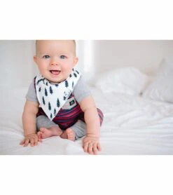 Copper Pearl Baby Bandana Bibs, 4 Pack - Scout -Little Unicorn Store copper pearl baby bandana bibs 4 pack scout 142