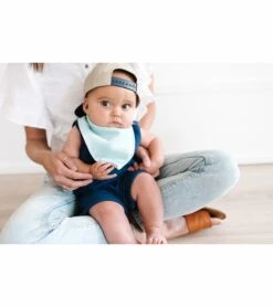 Copper Pearl Baby Bandana Bibs, 4 Pack - Stone -Little Unicorn Store copper pearl baby bandana bibs 4 pack stone 150