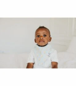 Copper Pearl Baby Bandana Bibs, 4 Pack - Vance -Little Unicorn Store copper pearl baby bandana bibs 4 pack vance 9