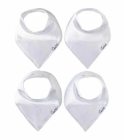 Copper Pearl Baby Bandana Bibs, 4 Pack - White 13 Copper Pearl Baby Bandana Bibs, 4 Pack - White -Little Unicorn Store copper pearl baby bandana bibs 4 pack white 320