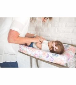 Copper Pearl Changing Pad Cover - Bloom -Little Unicorn Store copper pearl changing pad cover bloom 153