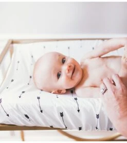 Copper Pearl Changing Pad Cover - Native -Little Unicorn Store copper pearl changing pad cover native 182