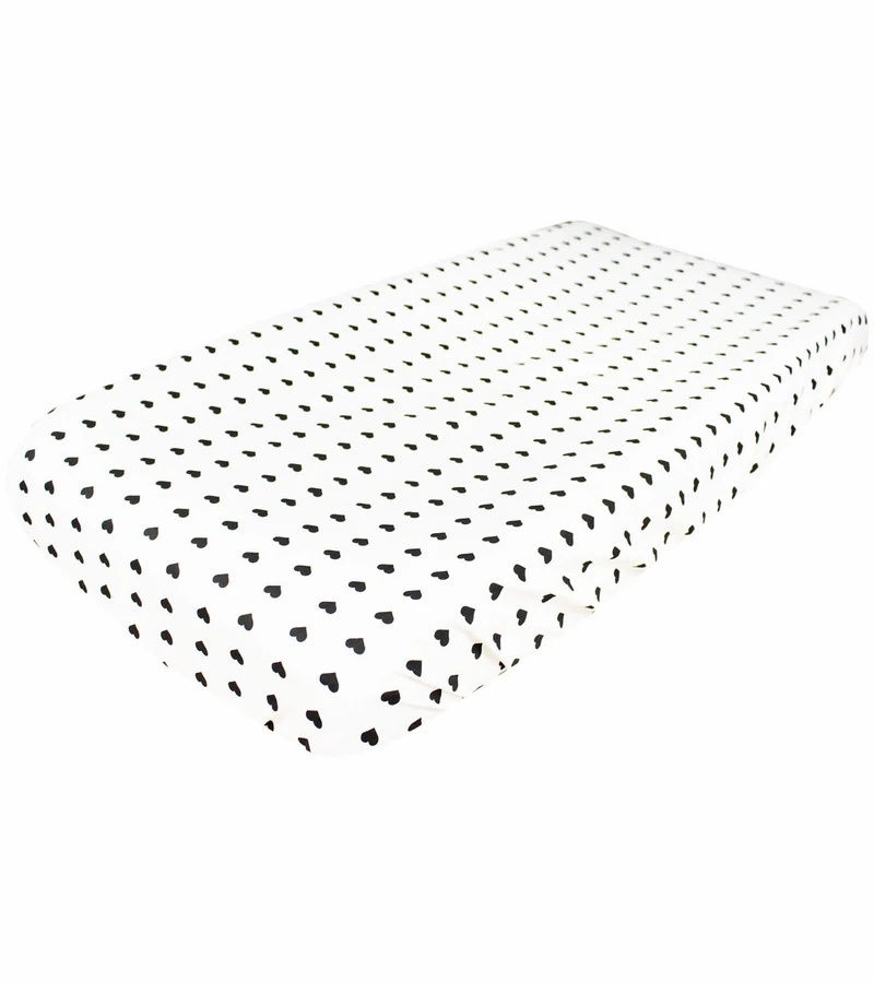 Copper Pearl Changing Pad Cover - Smitten 3 Copper Pearl Changing Pad Cover - Smitten