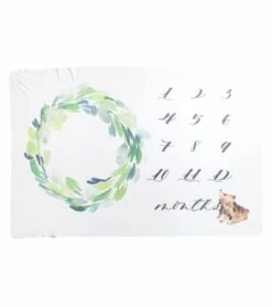 Copper Pearl Knit Swaddle Blanket - Bear