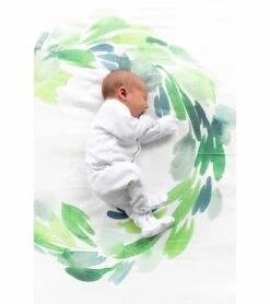 Copper Pearl Knit Swaddle Blanket - Bear -Little Unicorn Store copper pearl knit swaddle blanket bear 163