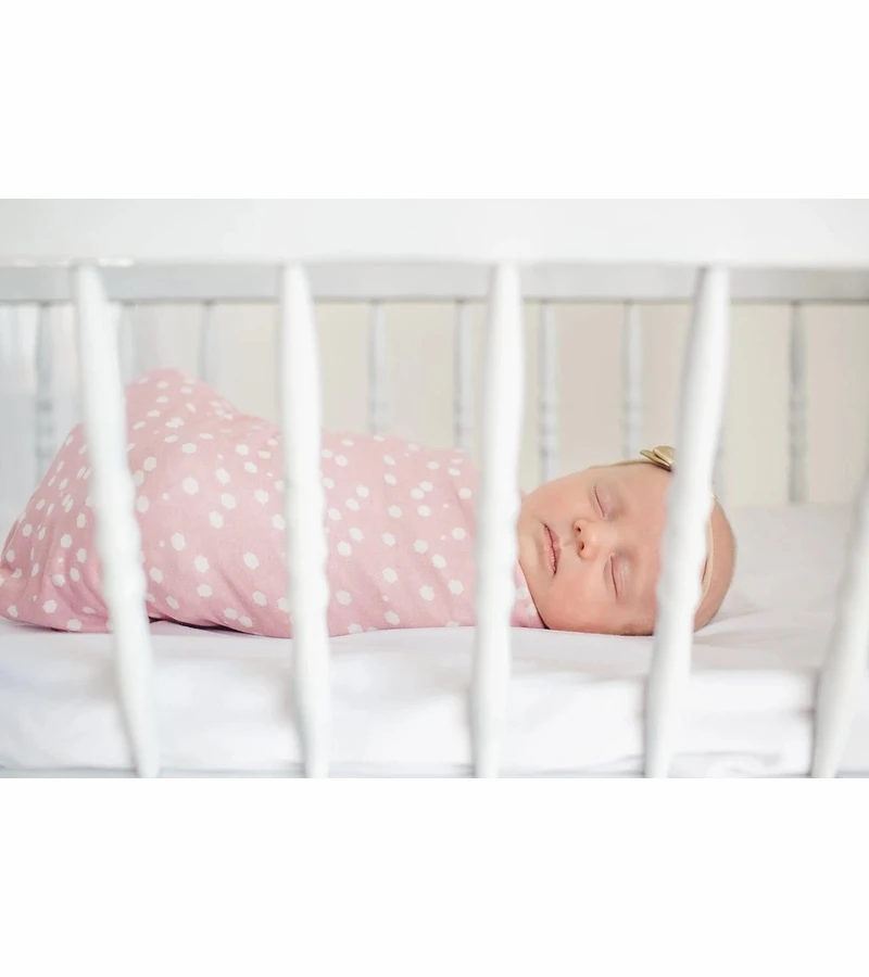 Copper Pearl Knit Swaddle Blanket - Lucy 7 Copper Pearl Knit Swaddle Blanket - Lucy - Image 5