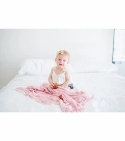 Copper Pearl Knit Swaddle Blanket - Lucy 15 Copper Pearl Knit Swaddle Blanket - Lucy -Little Unicorn Store copper pearl knit swaddle blanket lucy 229