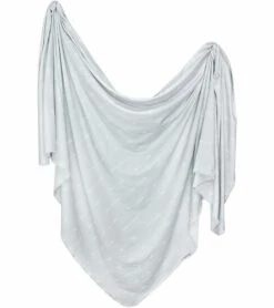 Copper Pearl Knit Swaddle Blanket - Summit