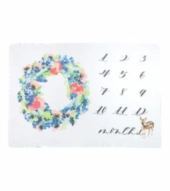 Copper Pearl Knit Swaddle Blanket - Wren