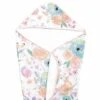 Copper Pearl Muslin Hooded Towel - Bloom -Little Unicorn Store copper pearl muslin hooded towel bloom 269