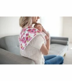 Copper Pearl Premium Burp Cloths, 3 Pack - Bloom 13 Copper Pearl Premium Burp Cloths, 3 Pack - Bloom -Little Unicorn Store copper pearl premium burp cloths 3 pack bloom 251