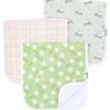 Copper Pearl Premium Burp Cloths, 3 Pack - Bogey -Little Unicorn Store copper pearl premium burp cloths 3 pack bogey 6