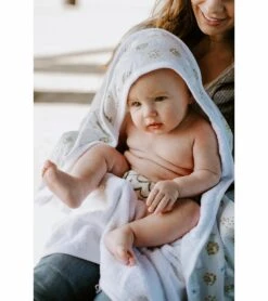 Copper Pearl Premium Hooded Towel - Chip -Little Unicorn Store copper pearl premium hooded towel chip 157
