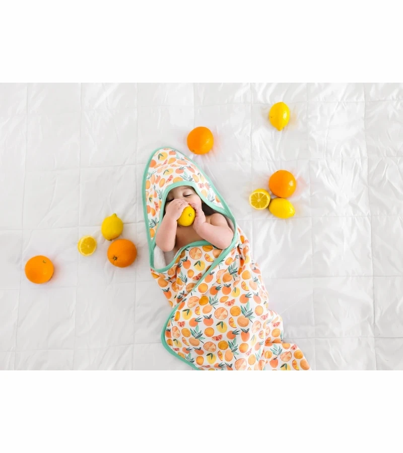 Copper Pearl Premium Hooded Towel - Citrus 4 Copper Pearl Premium Hooded Towel - Citrus - Image 2