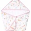 Copper Pearl Premium Hooded Towel - Coral -Little Unicorn Store copper pearl premium hooded towel coral 96
