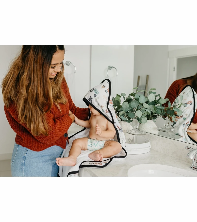 Copper Pearl Premium Hooded Towel - Jo 4 Copper Pearl Premium Hooded Towel - Jo - Image 2