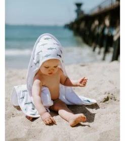 Copper Pearl Premium Hooded Towel - Pacific 12 Copper Pearl Premium Hooded Towel - Pacific -Little Unicorn Store copper pearl premium hooded towel pacific 140