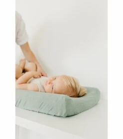 Copper Pearl Premium Knit Diaper Changing Pad Cover - Briar -Little Unicorn Store copper pearl premium knit diaper changing pad cover briar 96