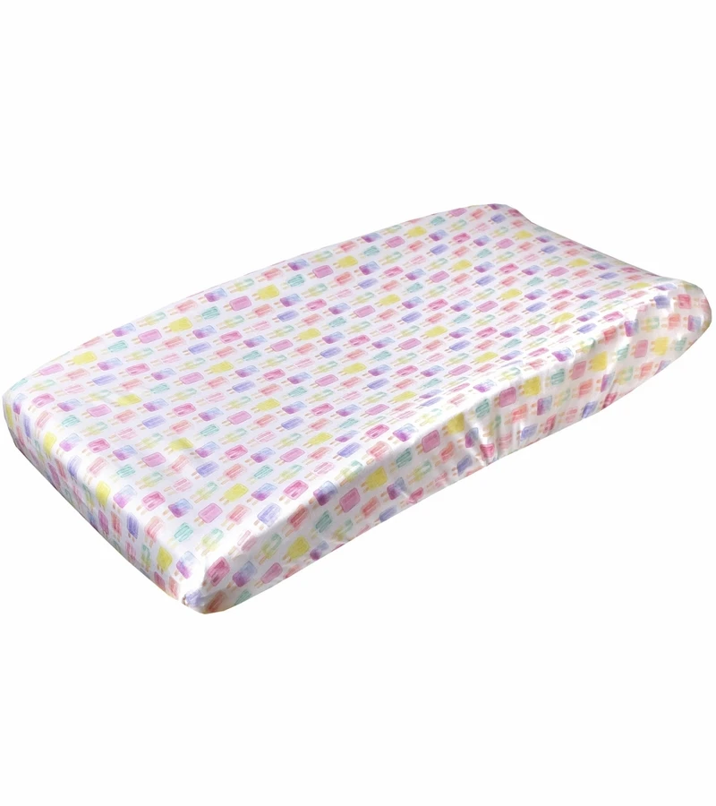 Copper Pearl Premium Knit Diaper Changing Pad Cover - Summer 3 Copper Pearl Premium Knit Diaper Changing Pad Cover - Summer