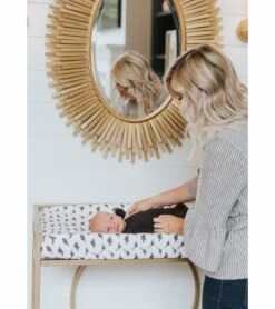 Copper Pearl Premium Knit Diaper Changing Pad Cover - Wild -Little Unicorn Store copper pearl premium knit diaper changing pad cover wild 199