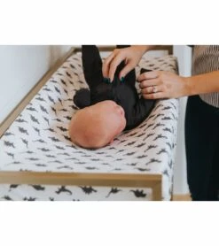 Copper Pearl Premium Knit Diaper Changing Pad Cover - Wild -Little Unicorn Store copper pearl premium knit diaper changing pad cover wild 200