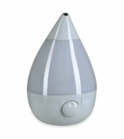 Crane Cool Mist Drop Shape Humidifier - Gray