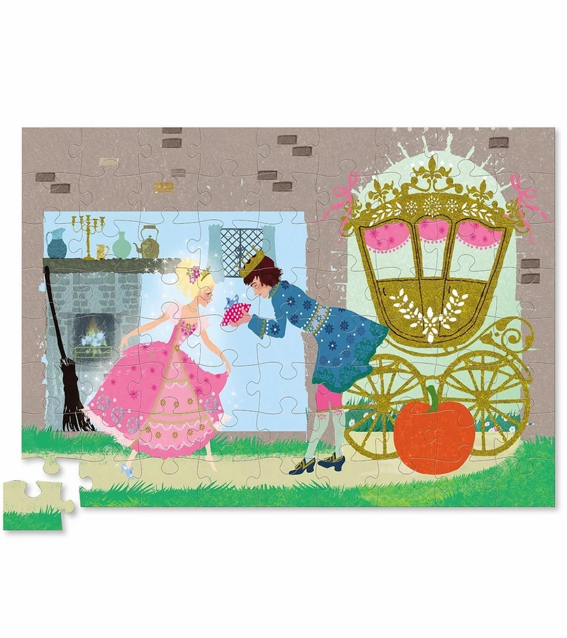 Crocodile Creek Floor Puzzle, 72-Piece - Cinderella 4 Crocodile Creek Floor Puzzle, 72-Piece - Cinderella - Image 2