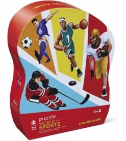 Crocodile Creek Floor Puzzle, 72-Piece - World Of Sports