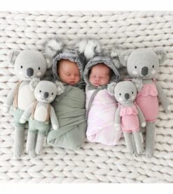 Cuddle+Kind Hand Knit Doll - Mini Claire The Koala, 13" -Little Unicorn Store cuddle kind hand knit doll mini claire the koala 13 152