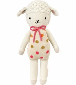 Cuddle+Kind Hand Knit Doll - Mini Lucy The Lamb, 13"