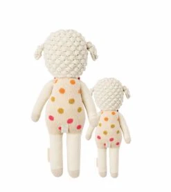 Cuddle+Kind Hand Knit Doll - Mini Lucy The Lamb, 13" -Little Unicorn Store cuddle kind hand knit doll mini lucy the lamb 13 129