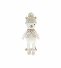 Cuddle+Kind Hand Knit Doll - Mini Stella The Polar Bear, 13"