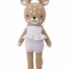 Cuddle+Kind Hand Knit Doll - Mini Violet The Fawn, 13" 2 Cuddle+Kind Hand Knit Doll - Mini Violet The Fawn, 13" -Little Unicorn Store cuddle kind hand knit doll mini violet the fawn 13 143