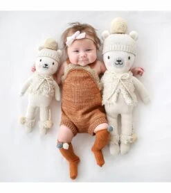 Cuddle+Kind Hand Knit Doll - Stella The Polar Bear, 20" -Little Unicorn Store cuddle kind hand knit doll stella the polar bear 20 150