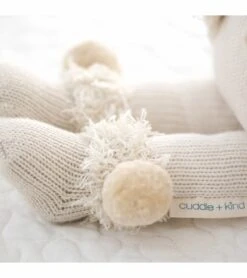 Cuddle+Kind Hand Knit Doll - Stella The Polar Bear, 20" -Little Unicorn Store cuddle kind hand knit doll stella the polar bear 20 152