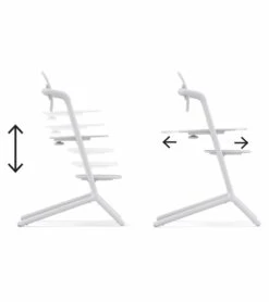 Cybex LEMO 2 High Chair 3-in-1 Set - All White 12 Cybex LEMO 2 High Chair 3-in-1 Set - All White -Little Unicorn Store cybex lemo 2 high chair 3 in 1 set all white 109