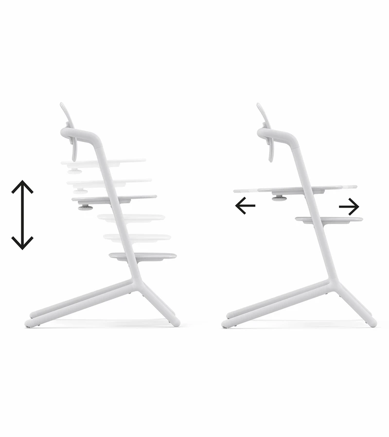 Cybex LEMO 2 High Chair 3-in-1 Set - All White 6 Cybex LEMO 2 High Chair 3-in-1 Set - All White - Image 4