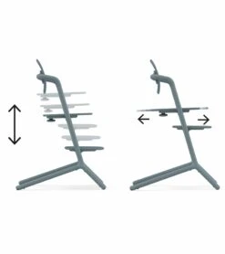 Cybex LEMO 2 High Chair 3-in-1 Set - Stone Blue -Little Unicorn Store cybex lemo 2 high chair 3 in 1 set stone blue 93