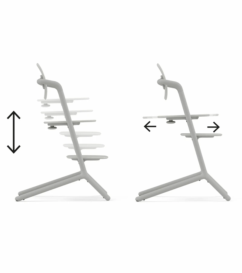 Cybex LEMO 2 High Chair - Suede Grey 5 Cybex LEMO 2 High Chair - Suede Grey - Image 3