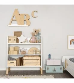 Dadada Muse Bookshelf - White / Natural 9 Dadada Muse Bookshelf - White / Natural -Little Unicorn Store dadada muse bookshelf white natural 112