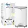 Dekor Diaper Dekor Mini Diaper Pail - White 2 Dekor Diaper Dekor Mini Diaper Pail - White -Little Unicorn Store dekor diaper dekor mini diaper pail white 117
