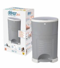 Dekor Diaper Dekor Plus Diaper Pail - Gray