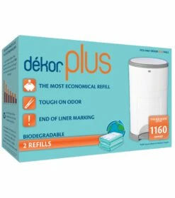 Dekor Diaper Plus Biodegradable Refills- 2 Pack 8 Dekor Diaper Plus Biodegradable Refills- 2 Pack -Little Unicorn Store dekor diaper plus biodegradable refills 2 pack 193