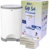 Dekor Plus Diaper Pail Gift Set - White 1 Dekor Plus Diaper Pail Gift Set - White -Little Unicorn Store dekor plus diaper pail gift set white 155
