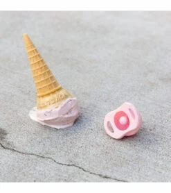 Doddle & Co. The Pop Pacifier, 2 Pack - Make Me Blush + Pick Up Lime -Little Unicorn Store doddle co the pop pacifier 2 pack make me blush pick up lime 230